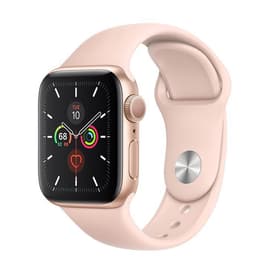Apple Watch (Series 5) 2019 GPS 40 - Aluminium Gold - Sport loop Pink