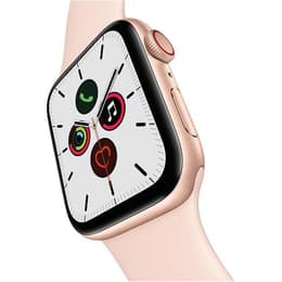 Apple Watch (Series 5) 2019 GPS 40 - Aluminium Gold - Sport loop Pink