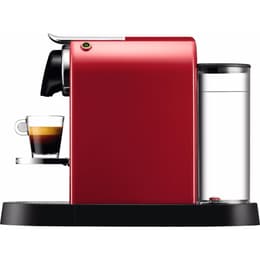 Espresso coffee machine combined Nespresso compatible Magimix Nespresso CitiZ M195 1L - Red