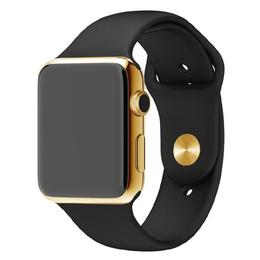 Apple Watch (Series 4) 2018 GPS + Cellular 40 - Aluminium Gold - Sport loop Black