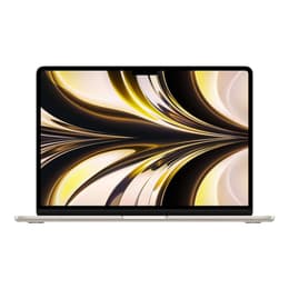 MacBook Air 13.3-inch (2022) - Apple M2 8-core and 8-core GPU - 8GB RAM - SSD 256GB - QWERTY - English