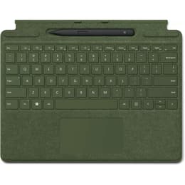 Microsoft Keyboard AZERTY French Wireless Backlit Keyboard Surface Pro X / 8 / 9 Signature Keyboard + Slim Pen