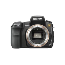 DSLR - Sony Alpha 200 - Black + Sony Zoom DT 18-70mm f/3.5-5.6