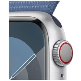 Apple Watch Series 9 (2023) GPS 41 mm - Aluminium Silver - Sport loop Blue