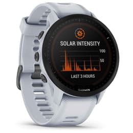 Garmin Smart Watch Forerunner 955 Solar HR GPS - White
