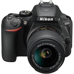 Reflex D5600 - Black + Nikon AF-P DX Nikkor 18-55mm f/3.5-5.6 G VR + AF-P DX 70-300mm f/4.5-6.3 G ED VR f/3.5-5.6 + f/4.5-6.3