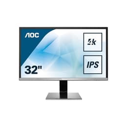 32-inch Aoc U3277PWQU 3840 x 1200 LED Monitor Black