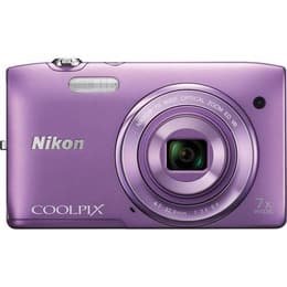 Nikon Coolpix S3500 Compact 20 - Purple