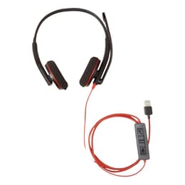 Plantronics Poly Blackwire 5220 wired Headphones with microphone - Black