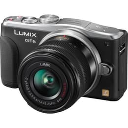 DMC-GF6 - Black/Silver + Panasonic Lumix G Vario 14-42mm f/3.5-5.6 ASPH OIS f/3.5-5.6