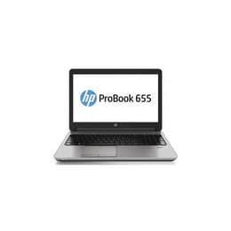 HP ProBook 655 G2 15-inch (2017) - PRO A10-8700B - 8GB - SSD 240 GB AZERTY - French