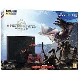 PlayStation 4 Pro 1000GB - Black - Limited edition Monster Hunter + Monster Hunter