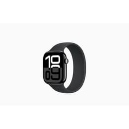 Apple Watch Series 10 (2024) GPS + Cellular 46 mm - Aluminium Jet Black - Sport loop Black