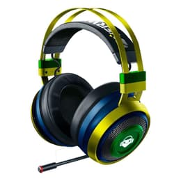 Razer Nari Ultimate Overwatch Lúcio Edition gaming wired + wireless Headphones with microphone - Blue/Yellow