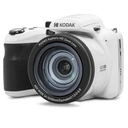 Compact Kodak Pixpro AZ425 - White Kodak Pixpro zoom ultra long 42x 24-1008mm f/3.0-6.8 f/3.0-6.8