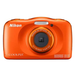 Compact Coolpix W150 - Orange + Nikon Nikkor Optical Zoom 30-90 mm f/3.3-5.9 f/3.3-5.9