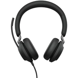 Jabra Evolve 2 noise-Cancelling wired Headphones with microphone - Black