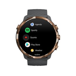 Smart Watch Suunto HR GPS 7 Graphite Copper - Bronze