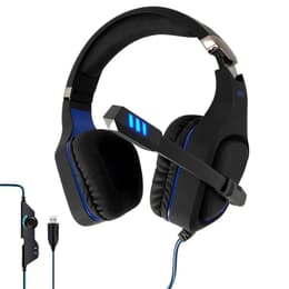 Ovleng Q11 noise-Cancelling gaming wired Headphones with microphone - Black