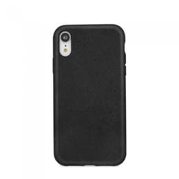 Case iPhone XR - Natural material - Black