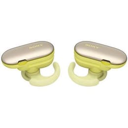 Sony WF-SP900 Earbud Bluetooth Earphones - Yellow/Gold