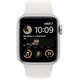 Apple Watch Series SE 1 (2020) GPS 40 mm - Aluminium Silver - Sport band White