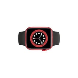 Apple Watch Series 7 (2021) GPS 41 mm - Aluminium Red - Sport band Black