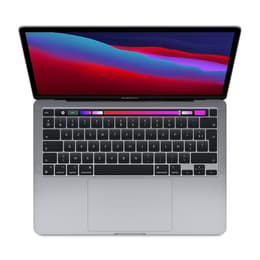 MacBook Pro 13-inch (2020) - Apple M1 8-core and 8-core GPU - 16GB RAM - SSD 1000GB - QWERTY - English