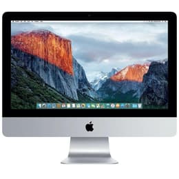 iMac 21" (2017) Core i5-7360U Intel Iris Plus Graphics 640 - 256 Go SSD - 16 GB AZERTY - French Standard glass