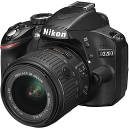Reflex D3200 - Black + Nikon AF-S DX Nikkor 18-55mm f/3.5-5.6G VR II f/3.5-5.6