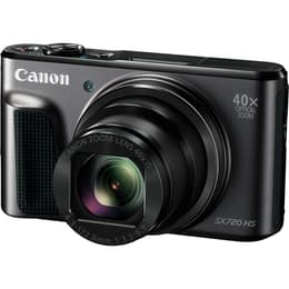 Compact PowerShot SX720 HS - Black + Canon Zoom Lens 40X IS 24–960mm f/3.3–6.9 f/3.3–6.9