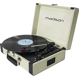 Madison 10-5551MA MAD-RETROCASE-CR Record player