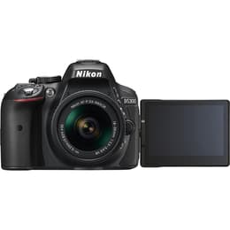Reflex D5300 - Black + Nikon AF-S DX Nikkor 18-55mm f/3.5-5.6G VR II f/3.5-5.6