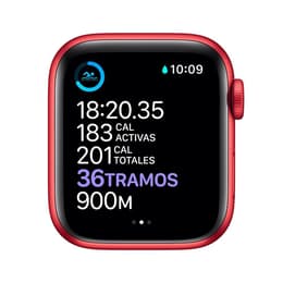 Apple Watch Series 7 (2021) GPS + Cellular 41 mm - Aluminium Red - Sport band Red