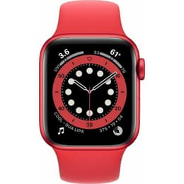 Apple Watch Series 7 (2021) GPS + Cellular 41 mm - Aluminium Red - Sport band Red