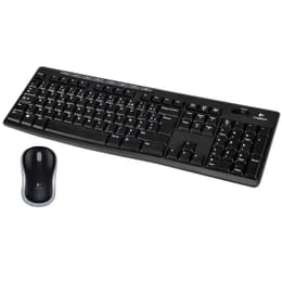 Logitech Keyboard AZERTY French Wireless MK270