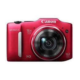 Canon PowerShot SX160 IS Compact 16 - Red