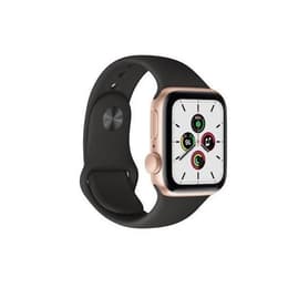 Apple Watch (Series SE) 2020 GPS + Cellular 40 - Aluminium Gold - Sport band Black