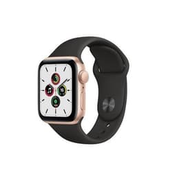 Apple Watch (Series SE) 2020 GPS + Cellular 40 - Aluminium Gold - Sport band Black