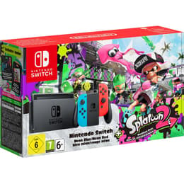 Switch 32GB - Black + Splatoon 2