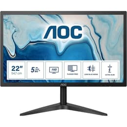 21,5-inch Aoc 22b1h 1920 x 1080 LED Monitor Black