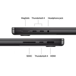 MacBook Pro 14-inch (2025) - Apple M5 10-core and 10-core GPU - 16GB RAM - SSD 1000GB - Nano-texture display - QWERTY - English
