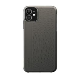 Case iPhone 11 / Xr - Natural material - Black