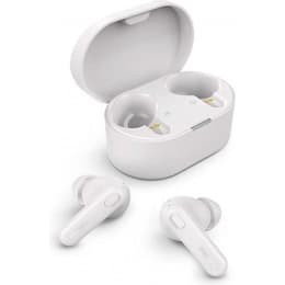 Philips TAT 1108 Earbud Noise-Cancelling Bluetooth Earphones - White