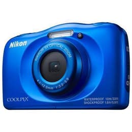 Compact Coolpix W100 - Blue + Nikon Nikkor Wide Optical Zoom 30-90 mm f/3.3-5.9 f/3.3-5.9