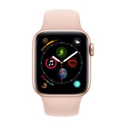 Apple Watch Series 4 (2018) GPS 44 mm - Aluminium Gold - Sport band Pink