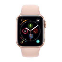 Apple Watch (Series 4) 44 - Aluminium Gold - Sport loop Pink