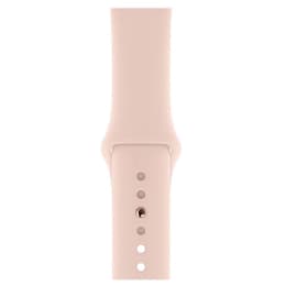 Apple Watch (Series 4) 44 - Aluminium Gold - Sport loop Pink