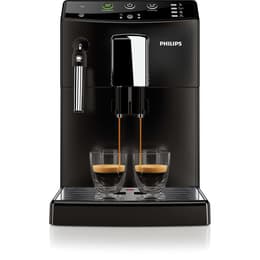Espresso maker with grinder Without capsule Philips 3000 Series HD8821/01 1.8L - Black