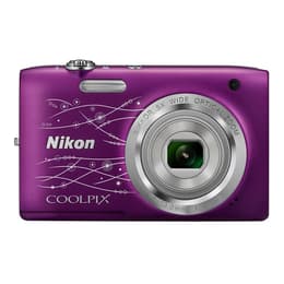 Compact Coolpix S2800 - Violet + Nikon Nikkor 5X Wide Optical Zoom 26-130mm f/3.2-6.5 f/3.2-6.5